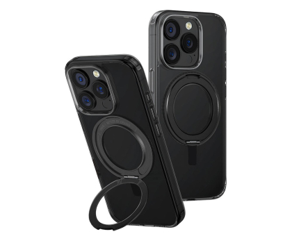 Etui do telefonów Uniq Etui Swivix do iPhone 16 Pro 360 Rotating Kickstand UNIQ-IP6.3P(2024)-SWVBLK